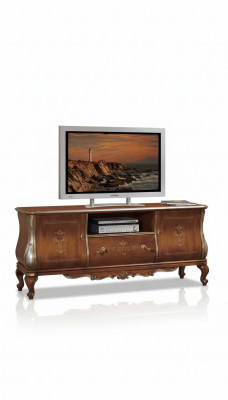 Brongt TV-Regal RTV-Sideboard Wunnzëmmer Miwwelen Holz Stee Kummerdéier