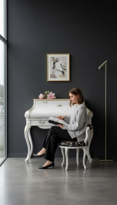 Schminktisch wäiss Luxus Konsolkommode Holz klassescht Design