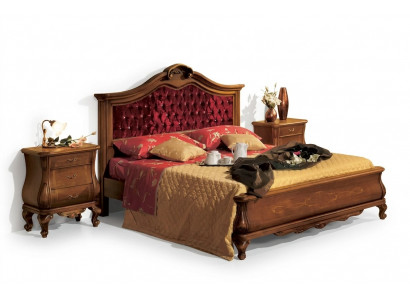 Chesterfield Betten Bett gestoppt Classic 180x200 Duebelbett Bettkader