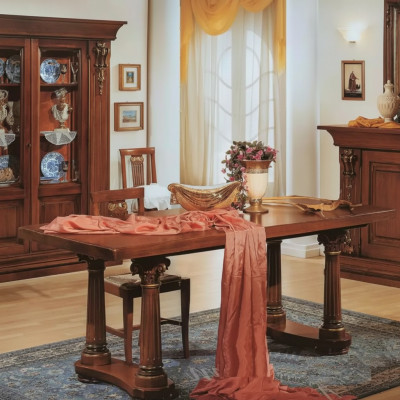 Iessdësch Design Miwwelen Iesszëmmer Dësch Luxus Italieneschen Stil Ariichtung