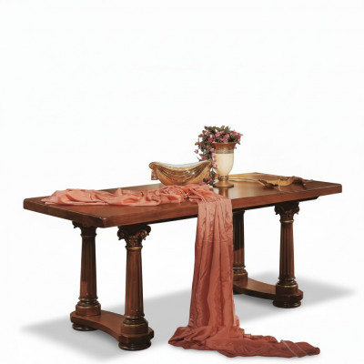 Iessdësch Design Miwwelen Iesszëmmer Dësch Luxus Italieneschen Stil Ariichtung