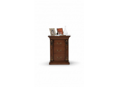 Luxuriéis Design Nuetsdësch Niewendëscher Schlofkummer Holz Luxus Konsolen