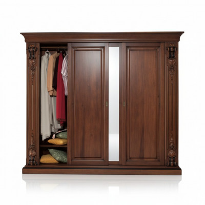 Schlofkummer Kleederschaf Miwwelen Luxus Massivholz Schief Design Neit.
