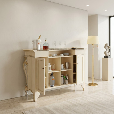 Bar-Theke Wäiss Bar-Theke Klassesch Stil Bar-Theke Holz-Theke Bar