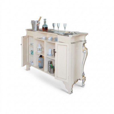 Bar-Theke Wäiss Bar-Theke Klassesch Stil Bar-Theke Holz-Theke Bar