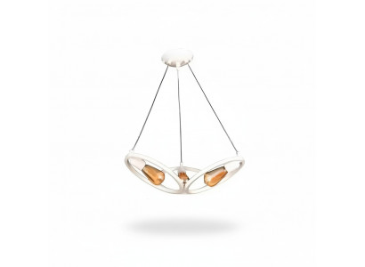 Plafongslüster Lüster Kronluchter Plafongslamp Lämp Modern Wäiss Nei