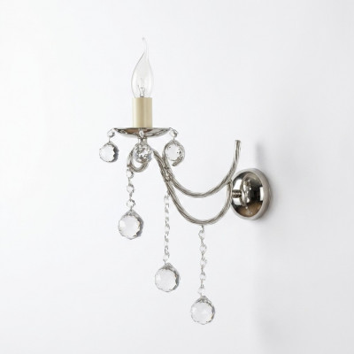 Wandlampe Wandluuchten Wandluucht Lüster Wand Luuchten Sëlwer Kristall