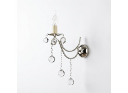 Wandlampe Wandluuchten Wandluucht Lüster Wand Luuchten Sëlwer Kristall