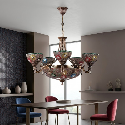 Plafongluuchten Lüster Krouneluchter Plafonglamp Luuchten Glas Lampe Luuchten