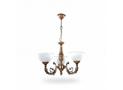 Plafongsleuchter Antik Luster Lüster Plafongslampe Lampe Glas Gold