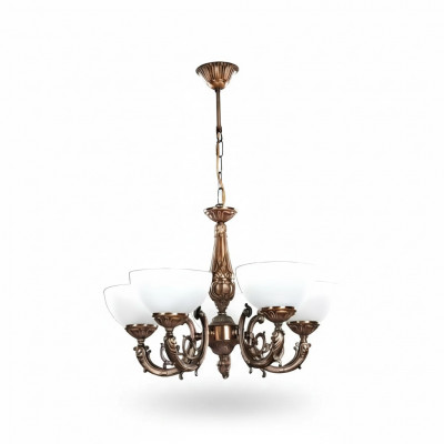 Plafongsleid Luuchter Plafongsliichter Antiquitéit Krouneliichter Luucht Glas Gold