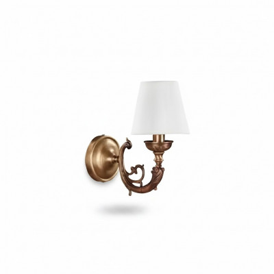 Wandlampe Wandluuchten Konscht Wandluucht Lüster Wandlampe Wäiss Gold