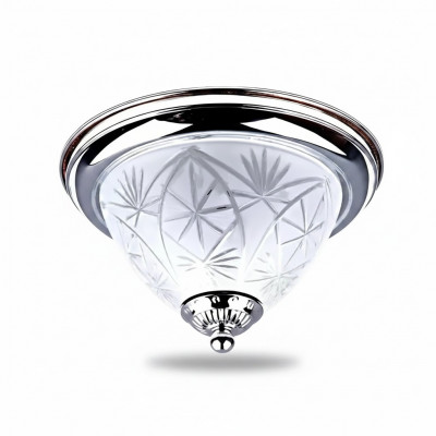 Lampen Lüster Plafonnière Krounliichter Plafongslampe Sëlwer Glas Neien