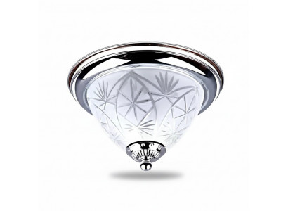 Lampen Lüster Plafonnière Krounliichter Plafongslampe Sëlwer Glas Neien