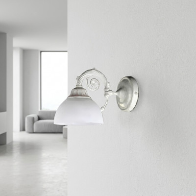 Wandluucht Wandlampe Wandluuchten Konscht Lüster Wand Luuchten Wäiss Glas