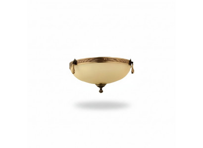 Lüster Plafongsliicht Lanter Plafongslanterekron Lüster Glas Beige Konscht