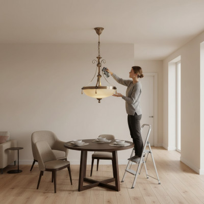 Lüster Plafongslampe Luucht Plafongslampe Kronleuchter Glas Beige Konscht