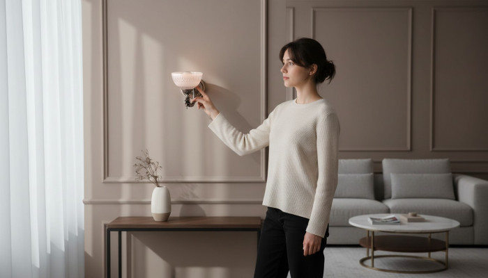 Wandsluuchten Wandluuchten Gold Wandluucht Lüster Wandluuchten Braun Glas