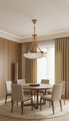 Lampe Plafondlampe Lüster Plafonnier Kronleuchter Glas Grom Gold