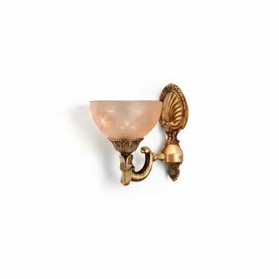 Luuchten Wandluucht Wandleuchten Konscht Wandluucht Lüster Wand Gold Glas
