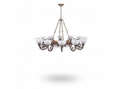 Krouneliichter Lampe Plaffongslampe Lüster Plaffongsstramp Glas Gro Konscht Liicht.
