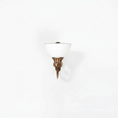 Wandlampe Wandliichter Konscht Wandliicht Lustere Wand Luuchten Wäiss Glas