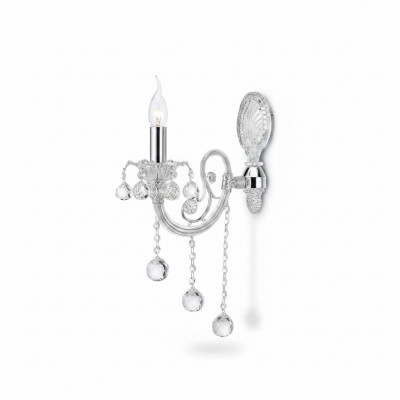 Wand Lampe Wandluucht Wandlampe Wandluuchten Lüster Sëlwer Kristall