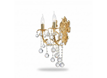Wandluucht Wandluuchten Wandluucht Lüster Wandluuchten Kristall Gold