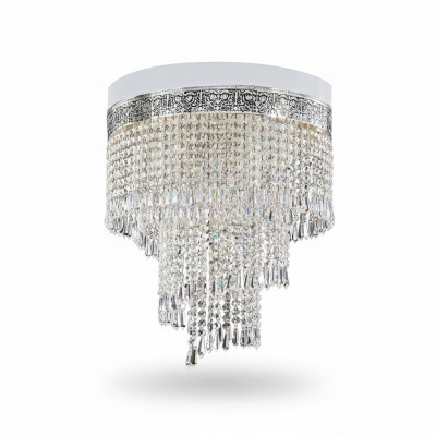 Lüster Plafonnière Sëlwer Kronleuchter Plafondlamp Kristall 40x70 Luucht