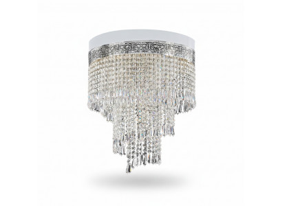 Lüster Plafonnière Sëlwer Kronleuchter Plafondlamp Kristall 40x70 Luucht
