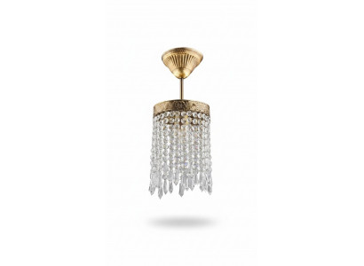Lampe Plafonnière Luuchte Gold Plafongeluucht Lüster Kristall