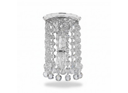 Krounluuchter Plafongsbeleuchtung Sëlwer Plafongslampe Lüstere Kristall Lampe