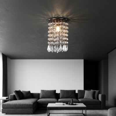 Lampe Plafondlampe Luucht Gold Plafondlampe Lüster Kristall
