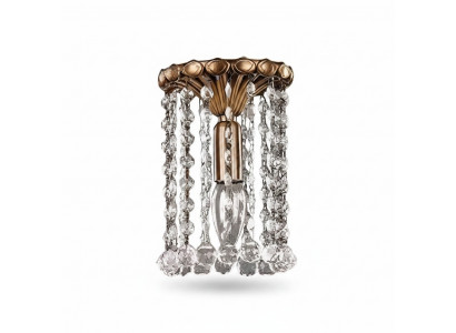 Lüster Plafongsliichter Kronleuchter Gold Plafongslampe Kristall Lampe