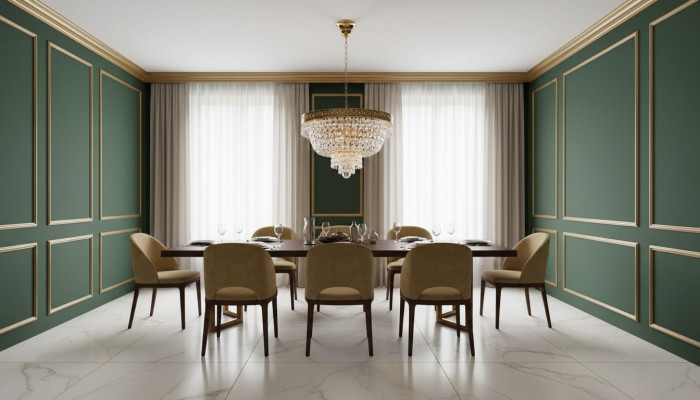 Lüster Plafongsliichter Luxus Gold Plafongslamp Lüster Kristall Konscht