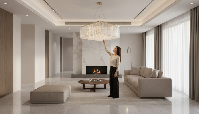 Luster Luucht Plafongsleuchter Luxus Gold Kronleuchter Plafongsluucht Kristall
