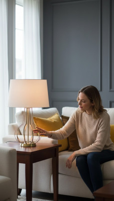 Dëschlampe Dëschleuchte Luucht Luuchten Luxus Luuchten Dësch Metall Wäiss