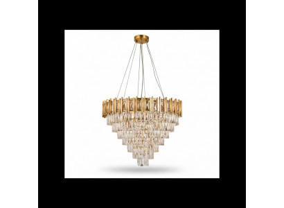 Luster Lüster Plafongeluucht Luxus Gold Plafongeluucht Kristall