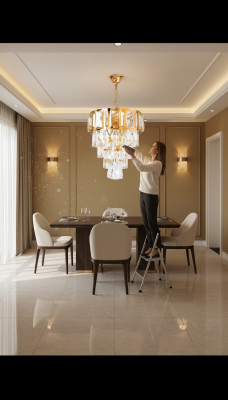 Lüsteren Krounluucht Deckenluucht Luxus Gold Deckenluucht Kristall