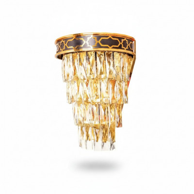 Wandluuchten Wandluucht Wandlamp Lischter Wand Luuchten Kristall Gold