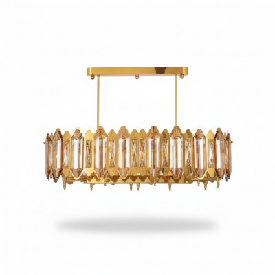 Plafongslaampend Kronluucht Plafongsluucht Lampe Gold Krounluucht Kristall