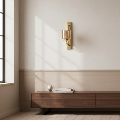 Wandluucht Wandlampe Wandluuchten Modern Wand Luuchten Glas Gold