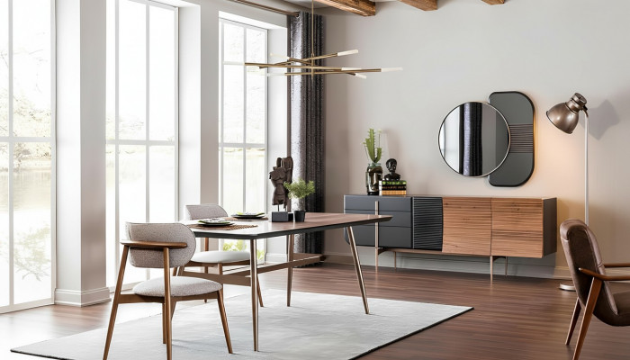Luxus Sideboard Spigel Kommode Lowboard Iesszëmmermiwwelen Set Nigelnollegéiert