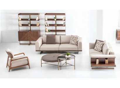 Moderne Canapé-Set Luxus Miwwelen Polster Textil Canapé Gro Modern Canapé