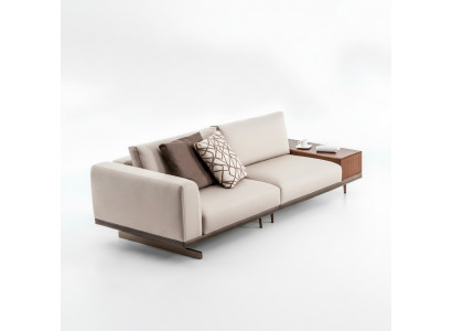 Dräisëtzer Sofa 3 Sëtzer Stoff Sofas Gro Modern Dësch Wunnzëmmer Couch