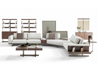 Stoffcanapé Eckcanapé L-Form Canapé Stoff Canapéen Gro Modern Miwwelen Canapéen
