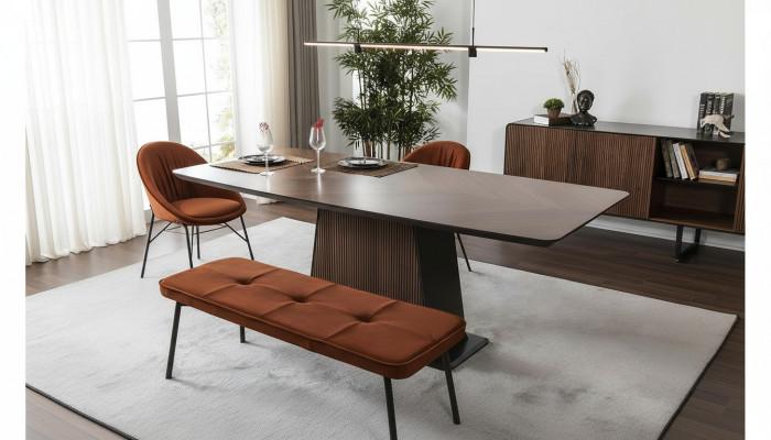 Iessen Dësch Iesszëmmerdësch Dësch Iesszëmmer Iesseck Holz Modern Braut Dëscher