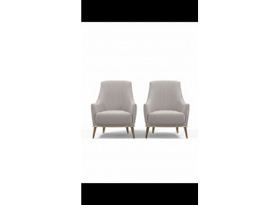 Sëtzgrupp Ouerensëtz Modern Stoff Sëtzer Polyester 2-deelech Set Grau
