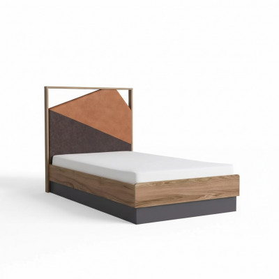 Kannerbett Bett 100 cm Bettgestell Kannerzëmmer Holz Bettrahmen Grom