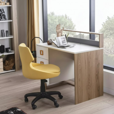 Schreifdësch Kannerschreifdësch Computer Büro Schreifdësch Holz Brong Dësch